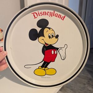 Disneyland Mickey Mouse Decorative Plate
